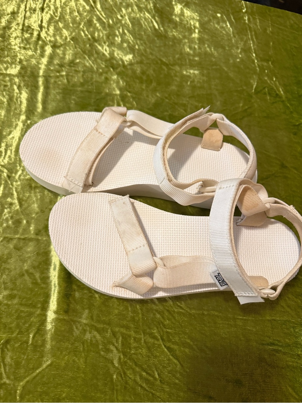 Teva Women's White Stacked Sandals